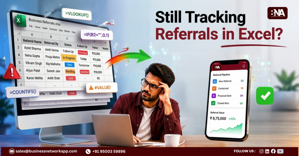 track business referrals