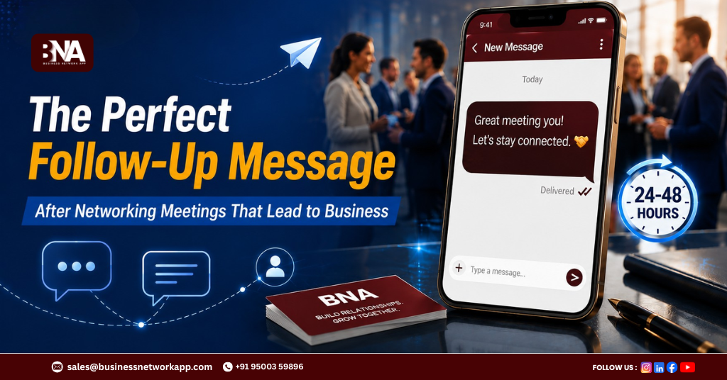 Networking Follow-Up Message