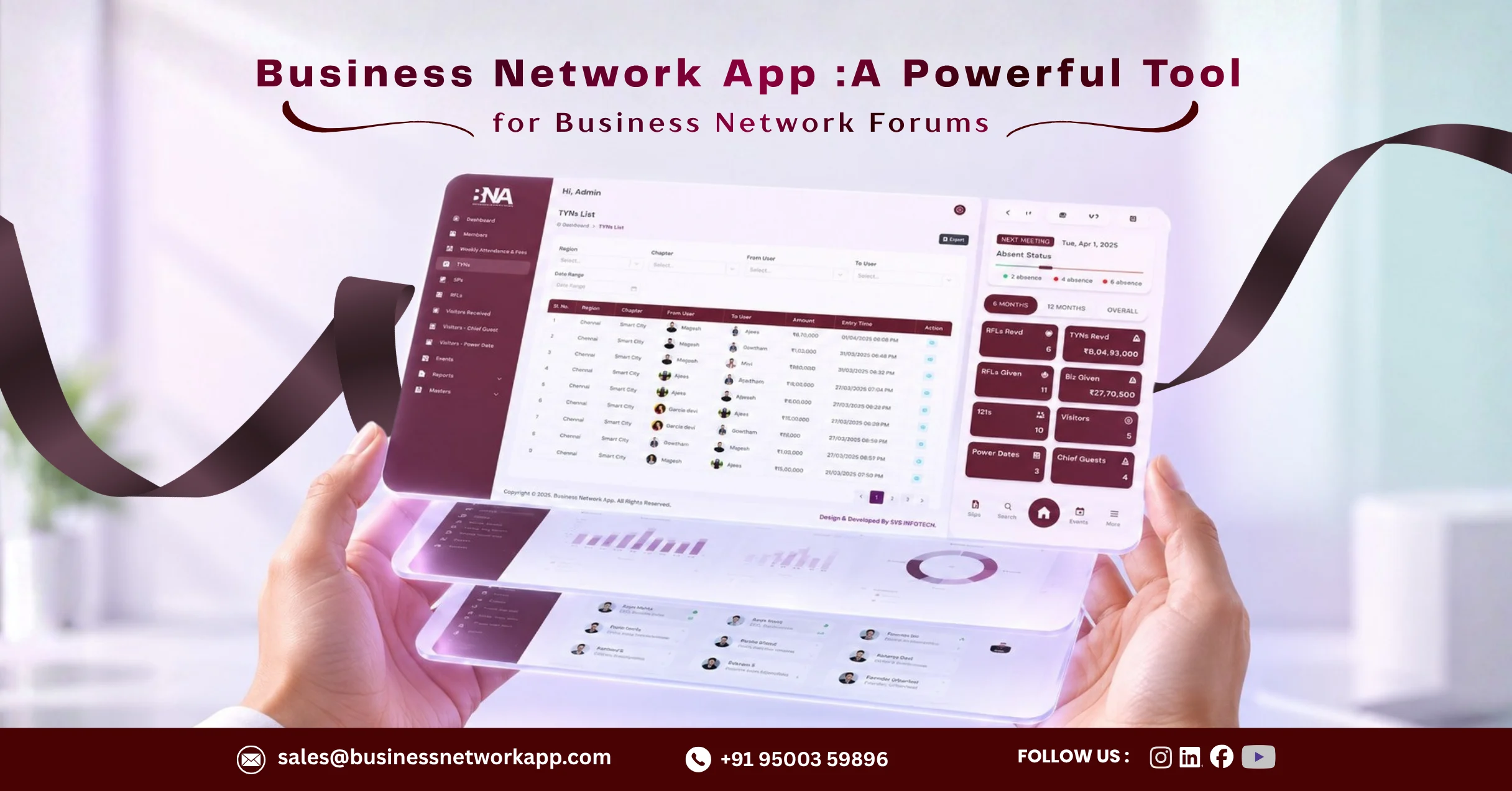 Effective app for business networking forums- BNA business networking app